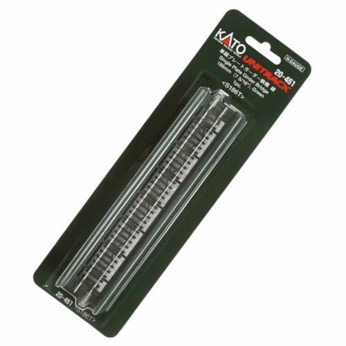 Kato 20-451 N Scale 186mm (7 5/16") Single Track Plate Girder Bridge, Green