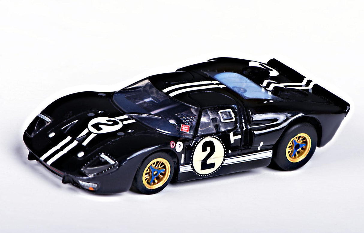 AFX 22031 Ford GT40 Mark IIB #2 Sebring Mega G+ HO Scale Slot Car