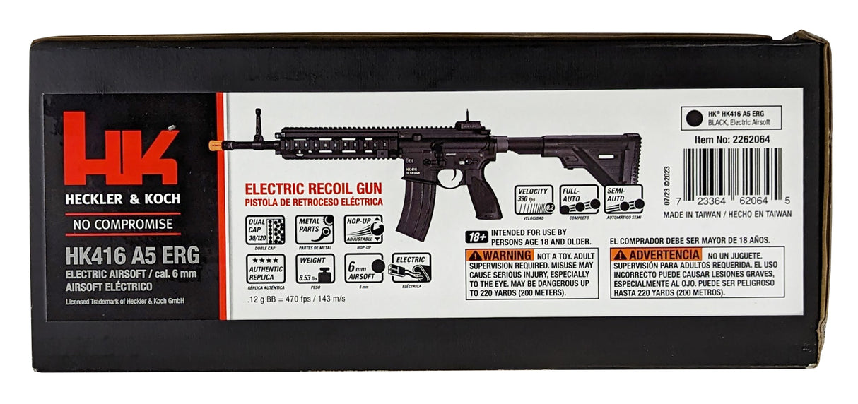 Elite Force H&K 416 A5 ERG AEG Rifle (by KWA)