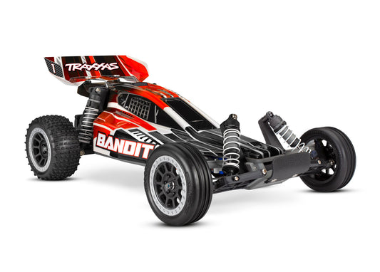 Traxxas 24054-8 Red Bandit 1/10 Scale Off-Road Buggy with TQ 2.4GHz radio system