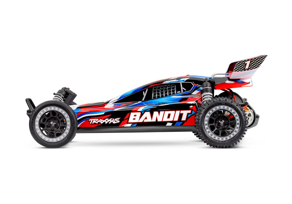 TRAXXAS 24254-8 RED Bandit HD w/USB-C