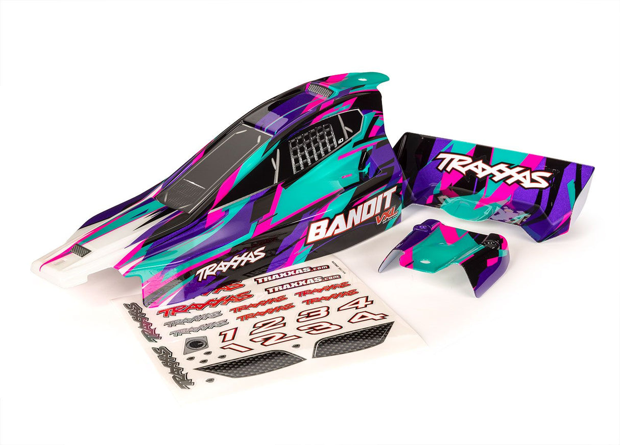 TRAXXAS 2436T BODY BANDIT VXL BODY, PURPLE
