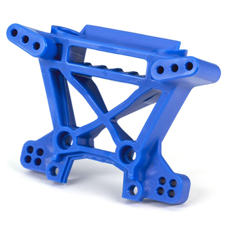Traxxas 9038X (Blue) Heavy Duty Front Shock Tower: 4x4 Hoss / Rustler / Slash