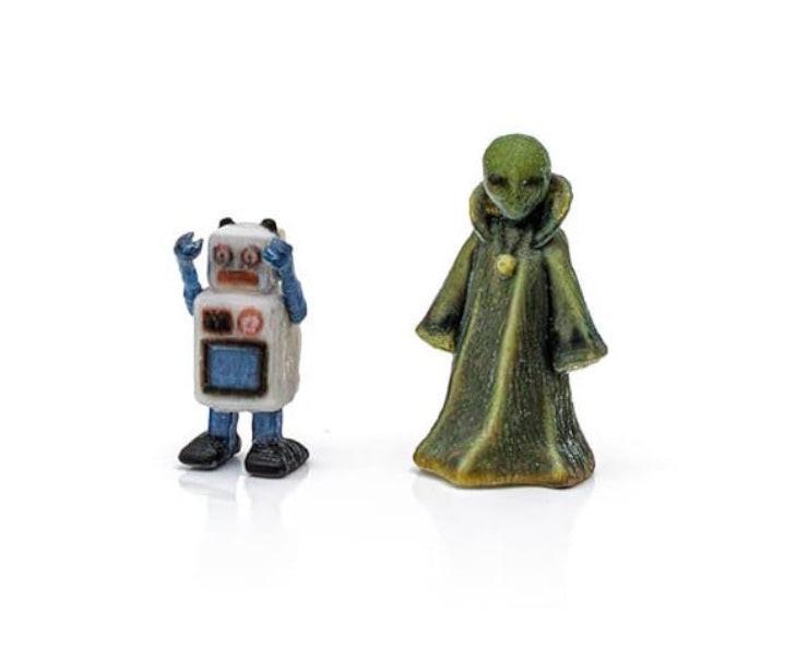 Woodland Scenics A2860 O Scale Find Me Figures Earth Visitors
