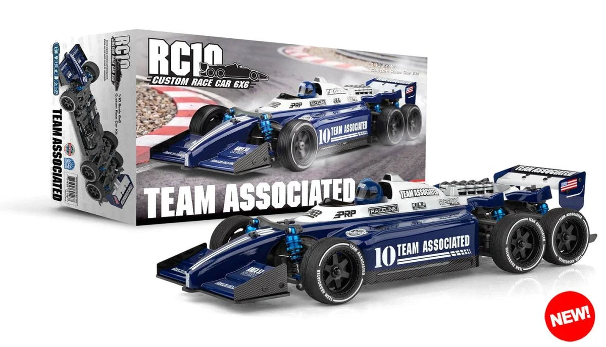 Team Associated 30146 RC10 Custom Race Car 6x6 1/10 Kit