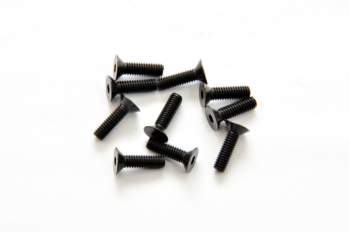 Hobao 31414 TORNILLOS DE CABEZA AVELLANADA HEXAGONAL M4x14mm, 10PCS