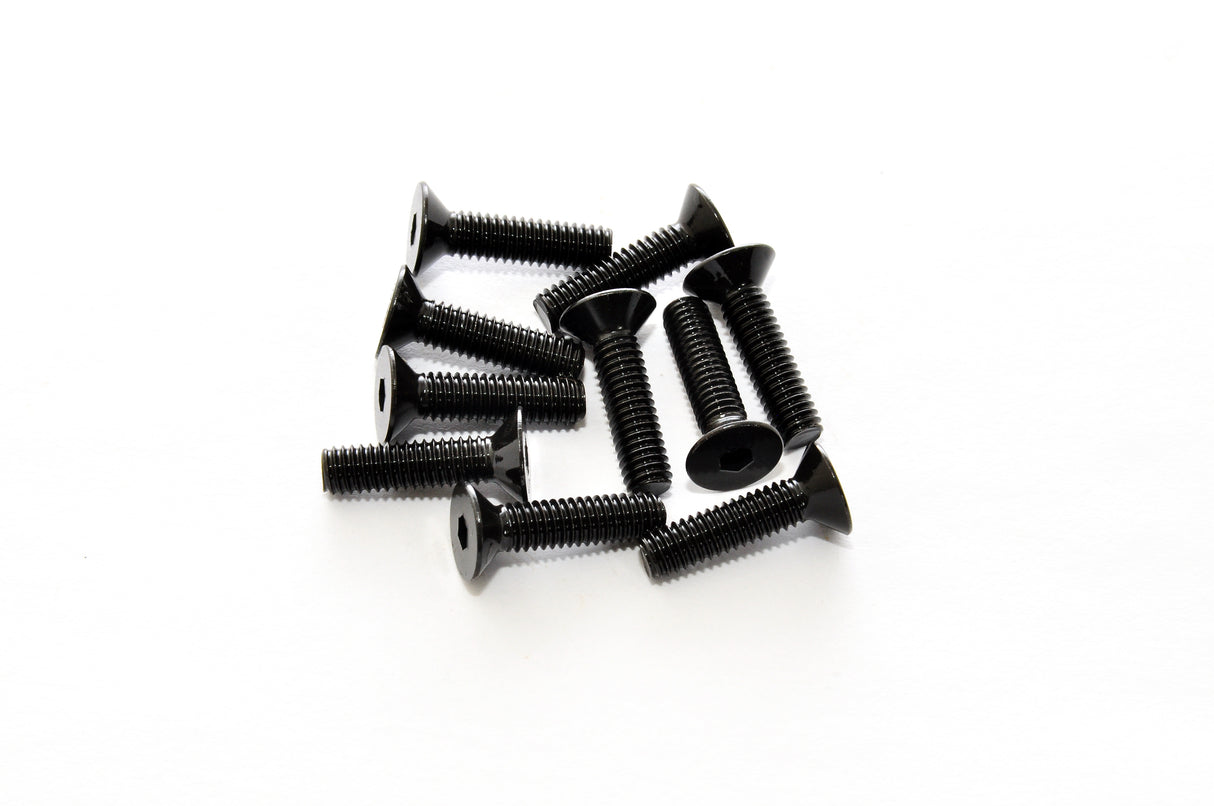 Hobao 31416 M4x16mm VIS À TÊTE FRAISÉE À DOUILLE HEXAGONALE, 10PCS