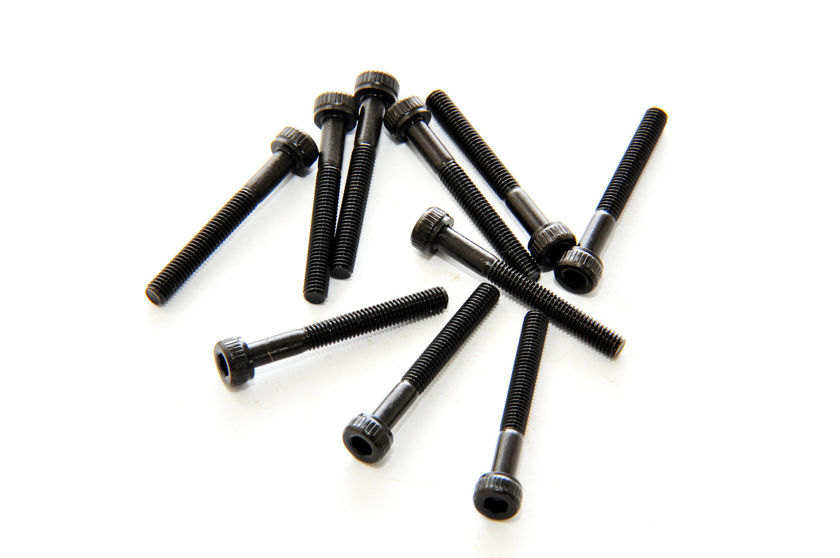 Hobao 32325 M3 x 25 mm vis à tête creuse hexagonale, 10 pièces