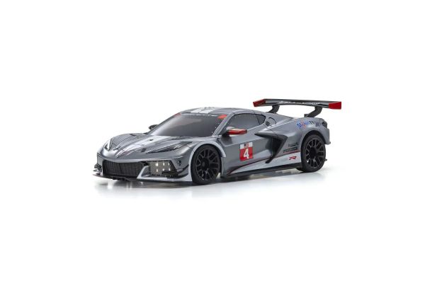 KYOSHO 32356GMW MINI-Z RWD MR-04 readyset CHEVROLET® CORVETTE® C8.R Gunmetal / White