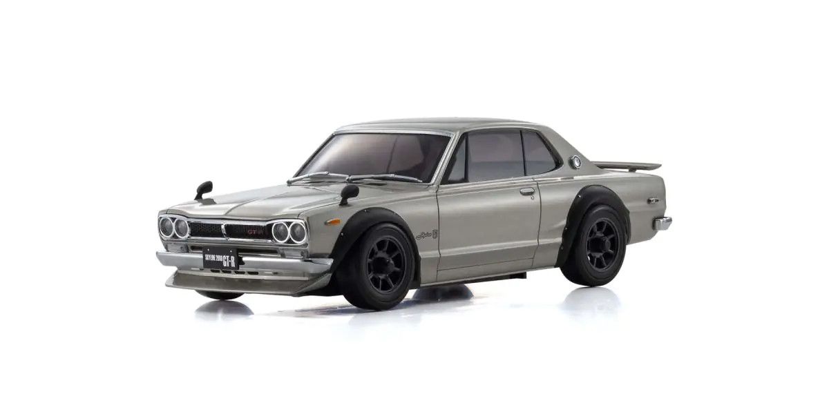 KYOSHO KYO32359S MINI-Z RWD MR-04 readyset NISSAN SKYLINE 2000GT-R (KPGC10) Tuned Ver. Silver 32359S