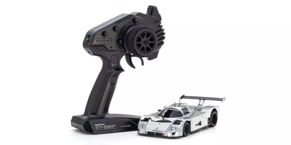 Kyosho MR-04 RWD Mini-Z Readyset w/Sauber-Mercedes C9 Body w/KT-531P