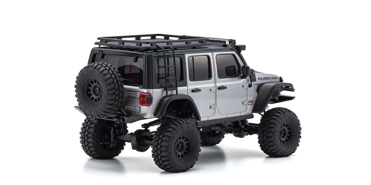 KYOSHO MINI-Z 32528S 4×4 Series Readyset JeepⓇ Wrangler Unlimited Rubicon w/acc. Billet Silver Metallic