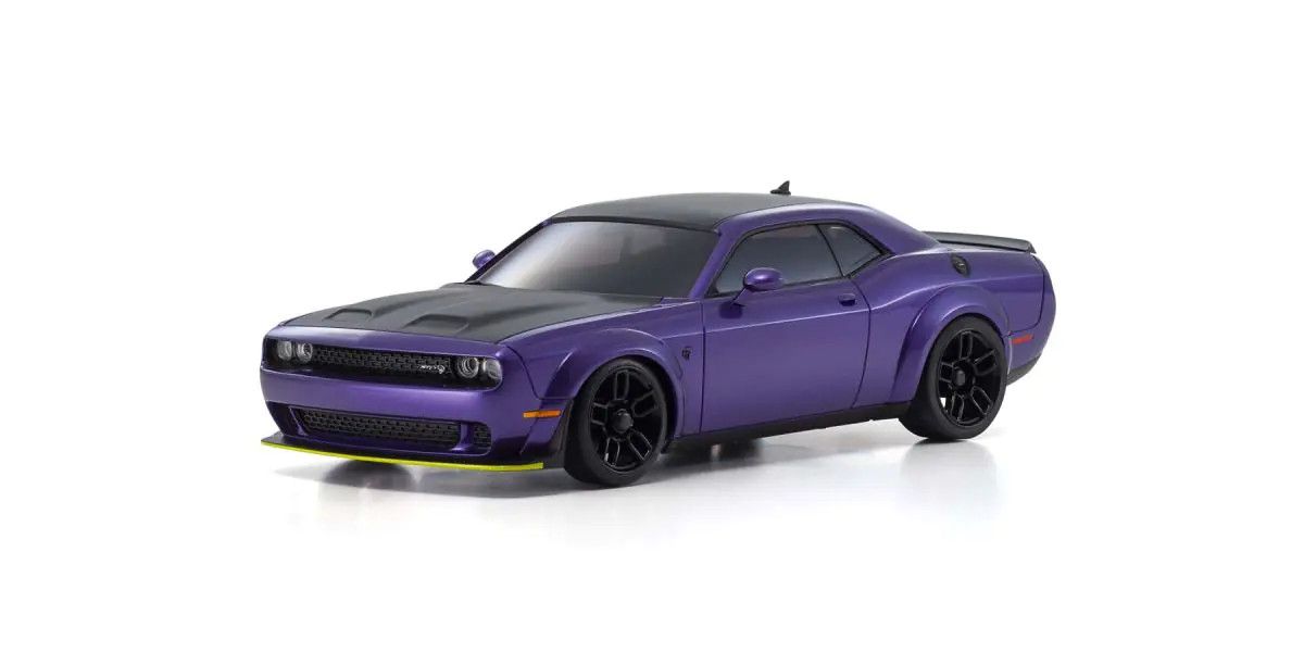 KYOSHO 32621PU Mini-Z AWD MA-020 Dodge Challenger SRT Hellcat Redeye Plum Crazy