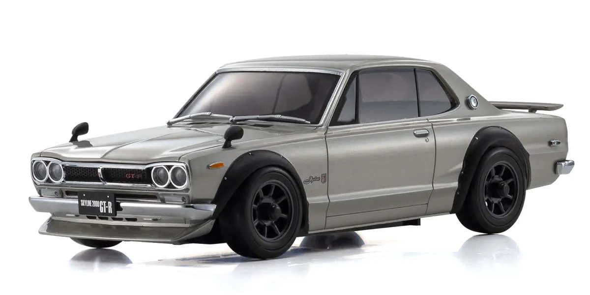 KYOSHO 32636S MINI-Z AWD NISSAN SKYLINE 2000GT-R (KPGC10) Tuned Ver. Silver