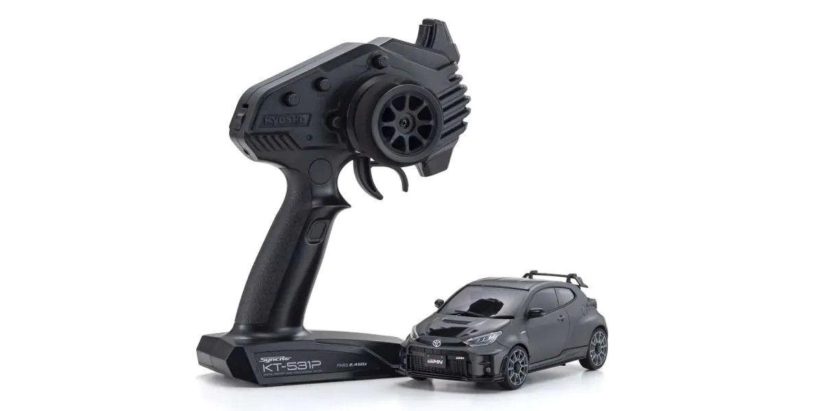 KYOSHO MINI-Z 32640GM AWD Toyota GRMN YARIS CIRCUIT PACKAGE Gun Metallic