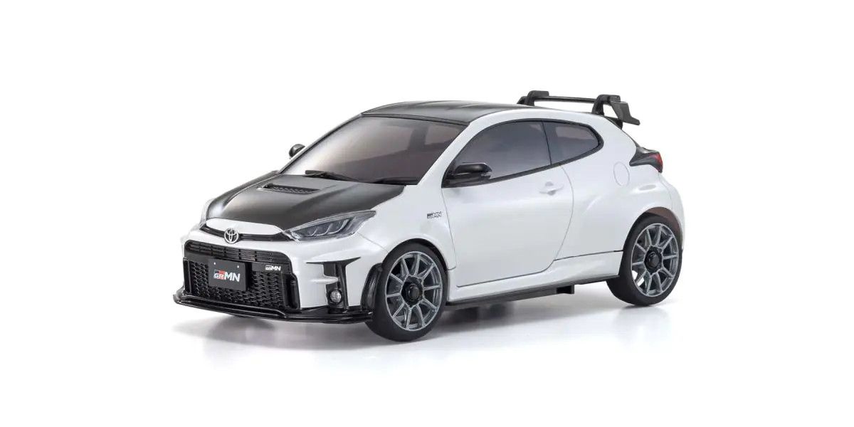 KYOSHO MINI-Z 32640PW AWD Toyota GRMN YARIS CIRCUIT PACKAGE White Pearl