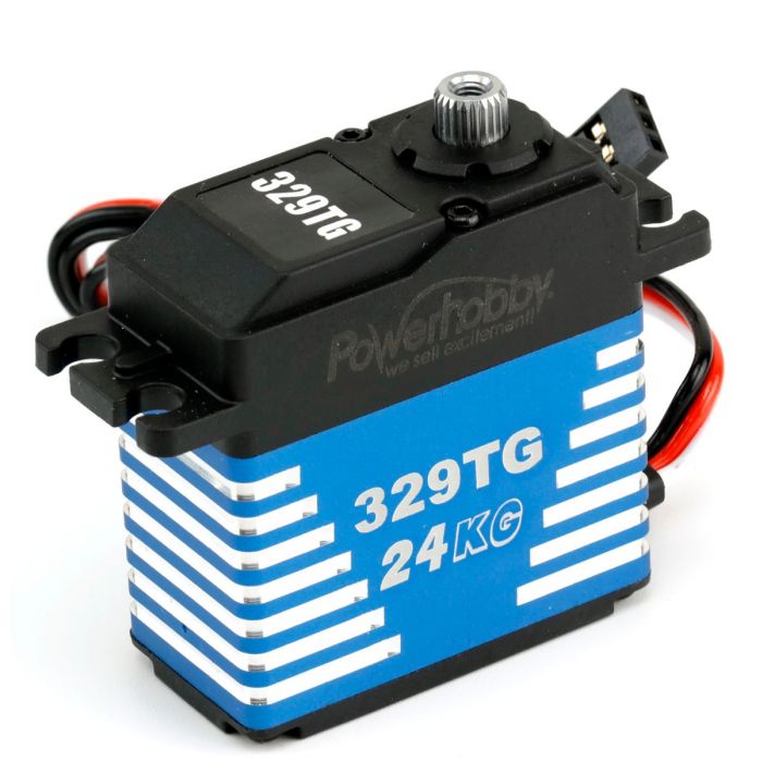 Powerhobby 329TG Aluminum High Torque Speed Titanium Gear Digital Servo : HPI