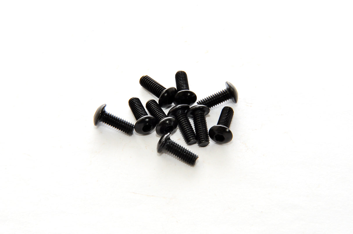 Hobao 33308 TORNILLOS DE CABEZA DE BOTÓN HEXAGONAL M3x8mm, 10PCS