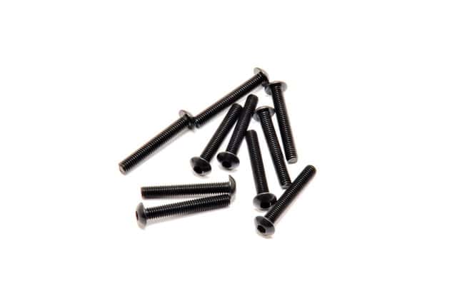 Hobao 33320 M3x20mm VIS À TÊTE BOUTON À DOUILLE HEXAGONALE, 10 PIÈCES