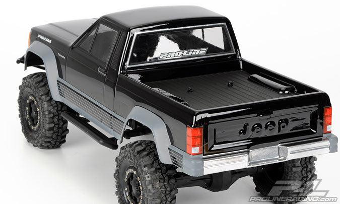 Pro-Line 3362-00 Jeep Comanche Full Bed 313mm Clear Body 1/10 SCX10