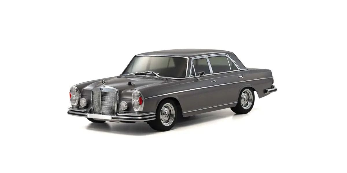 KYOSHO KYO34436T1 1:10 Scale Radio Controlled Electric Powered 4WD FAZER Mk2 FZ02L Series readyset 1971 Mercedes-Benz 300 SEL 6.3 Beige Gray