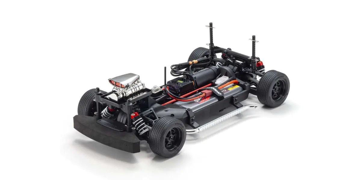 KYOSHO 1:10 Scale RC EP 4WD FAZER Mk2 FZ02L VE Series readyset 1970 Chevy® Chevelle® Supercharged VE Dark Blue 34494T1