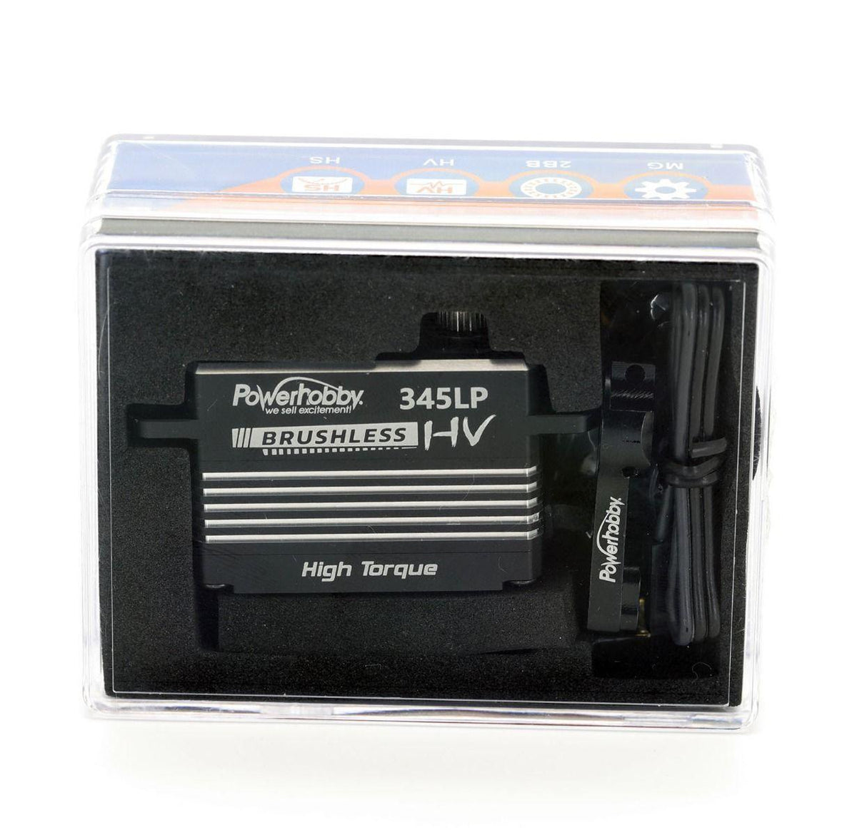 Powerhobby 345LP Low Profile High Torque / Voltage Servo WP : Vanquish Phoenix