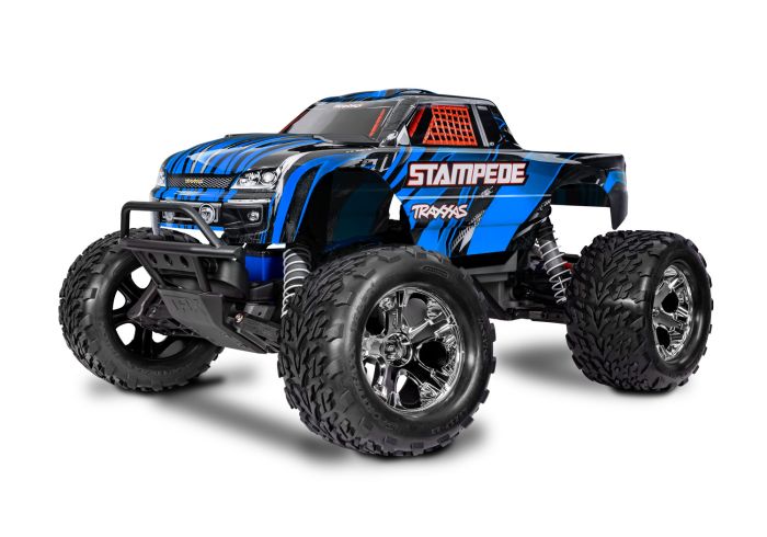 TRAXXAS 36254-8 BLUE Stampede 2WD HD w/USB-C