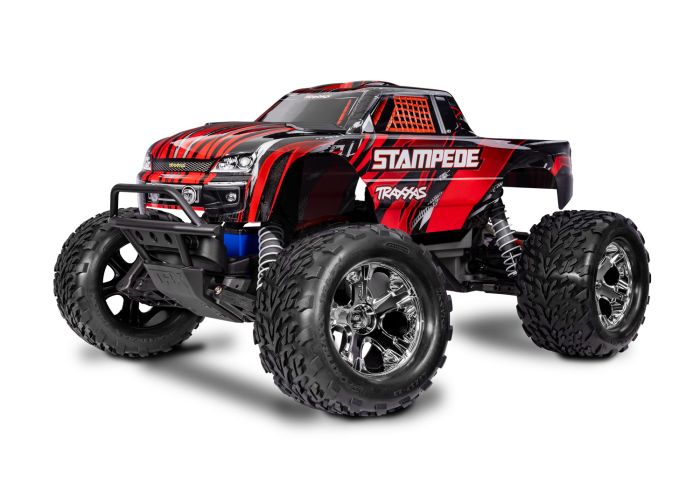 TRAXXAS 36254-8 RED Stampede 2WD HD w/USB-C