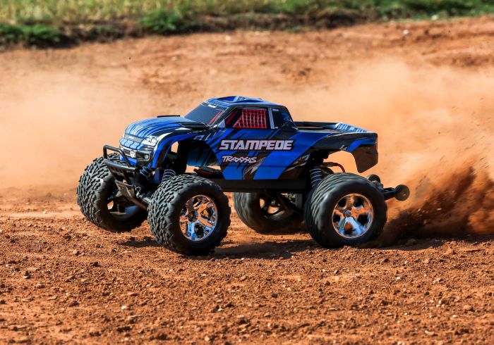 TRAXXAS 36254-8 BLUE Stampede 2WD HD w/USB-C