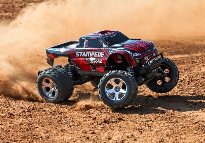 TRAXXAS 36254-8 RED Stampede 2WD HD w/USB-C