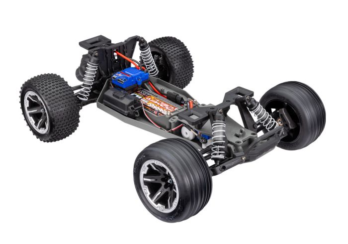 TRAXXAS 37254-8 RED Rustler 2WD HD w/USB-C