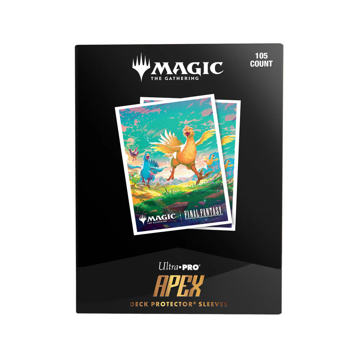 MAGIC: THE GATHERING®—FINAL FANTASY™ Chocobo 105ct APEX® DECK PROTECTOR® Sleeves for Magic: The Gathering