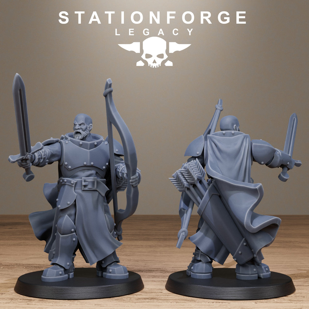 3D Printed Solaris Archers by Stationforge Miniatures