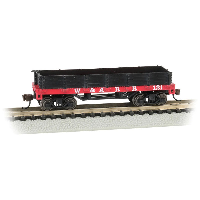 Bachmann BAC15451 HO Scale - OLD-TIME GONDOLA - WESTERN & ATLANTIC #121