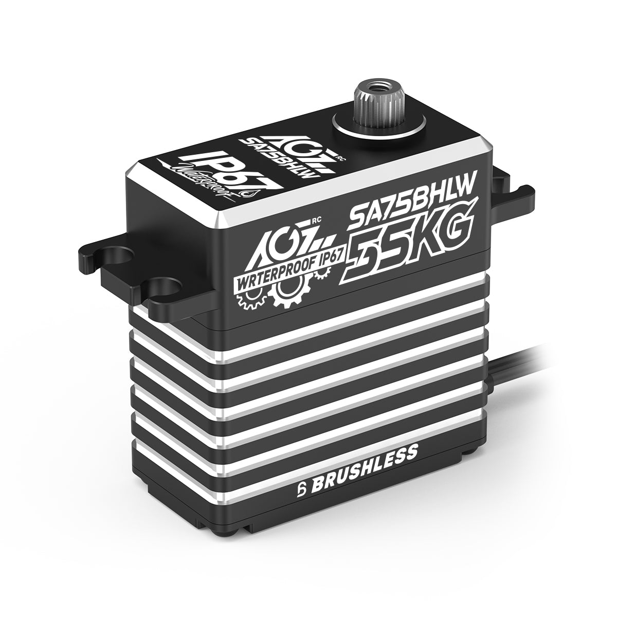 AGFRC SA75BHLW 55Kg High Torque / High Speed Waterproof Servo