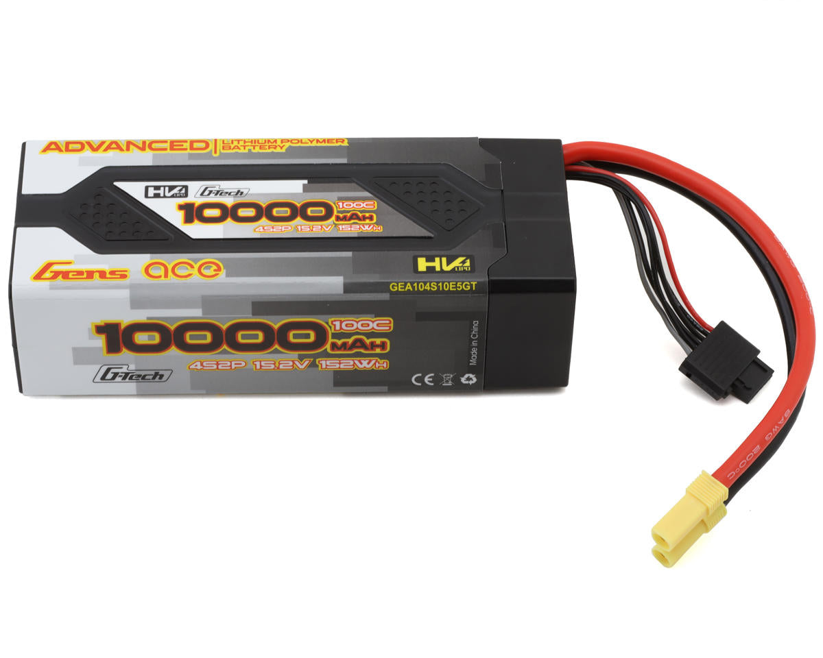 Batería rígida Gens Ace G-Tech Advanced Smart 4S LiHV 100C (15,2 V/10000 mAh) con EC5