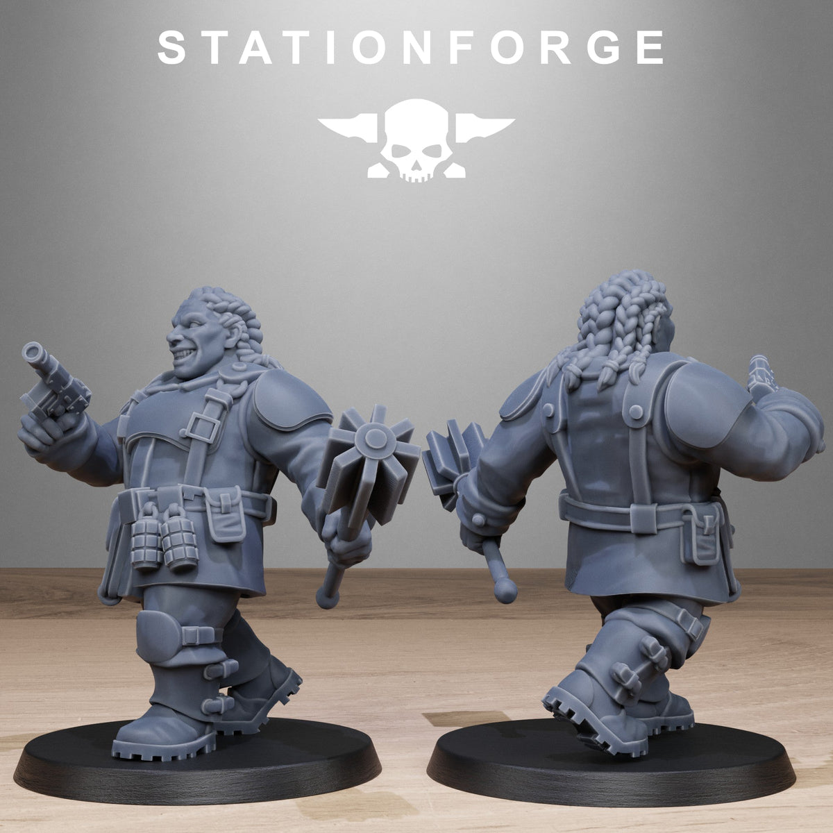 3D Printed FreeGuard Mutant Sisters x10 by StationForge Miniatures (Copy)