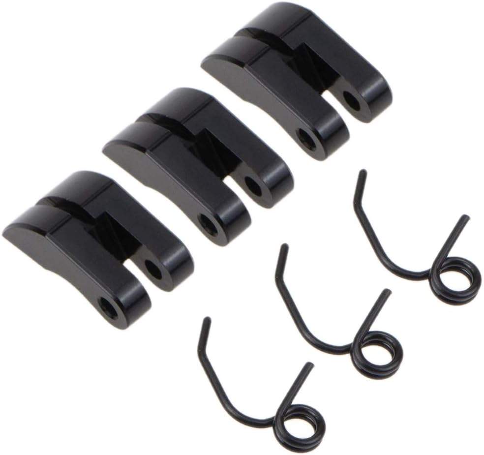 IRonmanRc Aluminum 3 Shoe Clutch & Spring for 1/8 Scale Nitro Engines (Black)