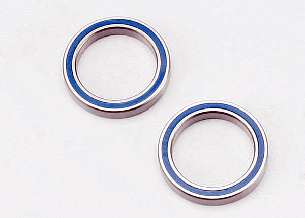 Traxxas 5182 Rodamientos de bolas, sellados con caucho azul (20x27x4mm) (2)