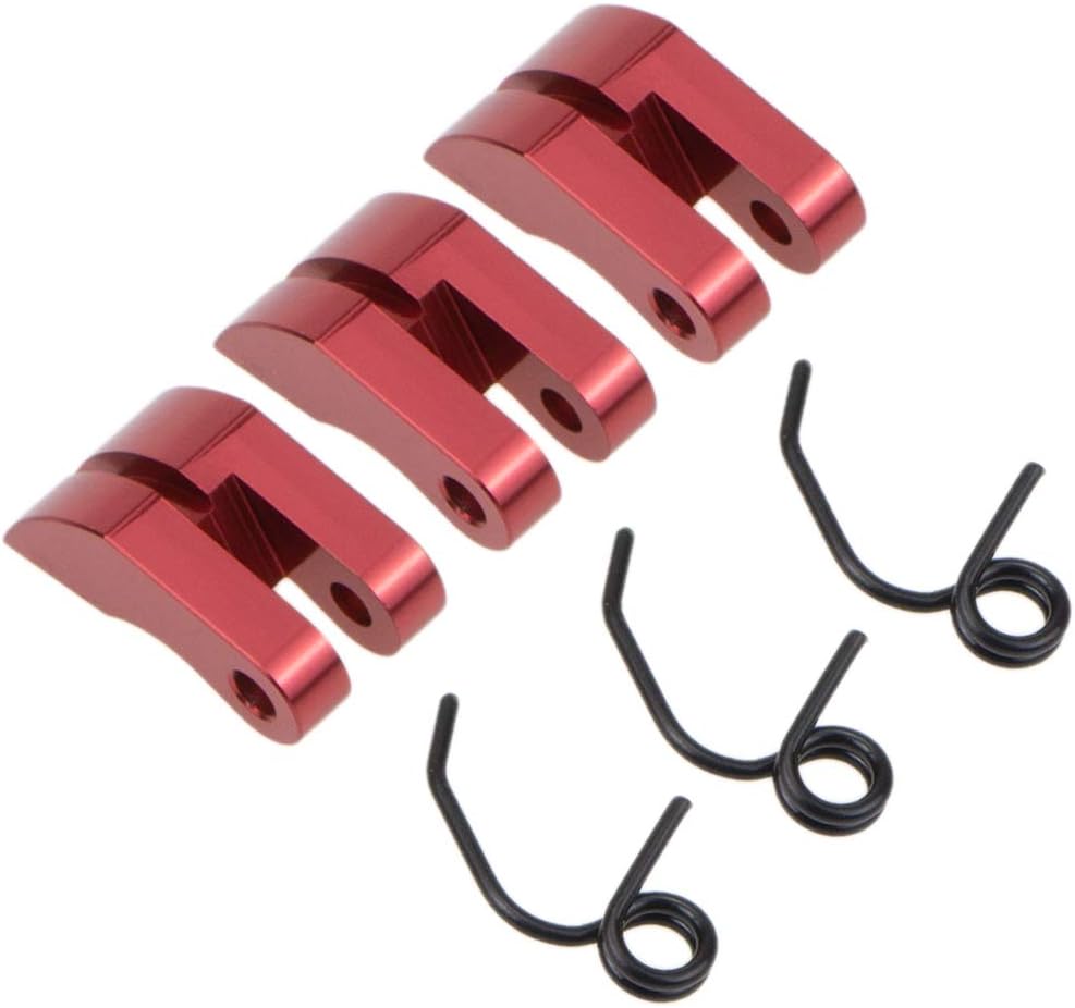 IRonmanRc Aluminum 3 Shoe Clutch & Spring for 1/8 Scale Nitro Engines (Black)