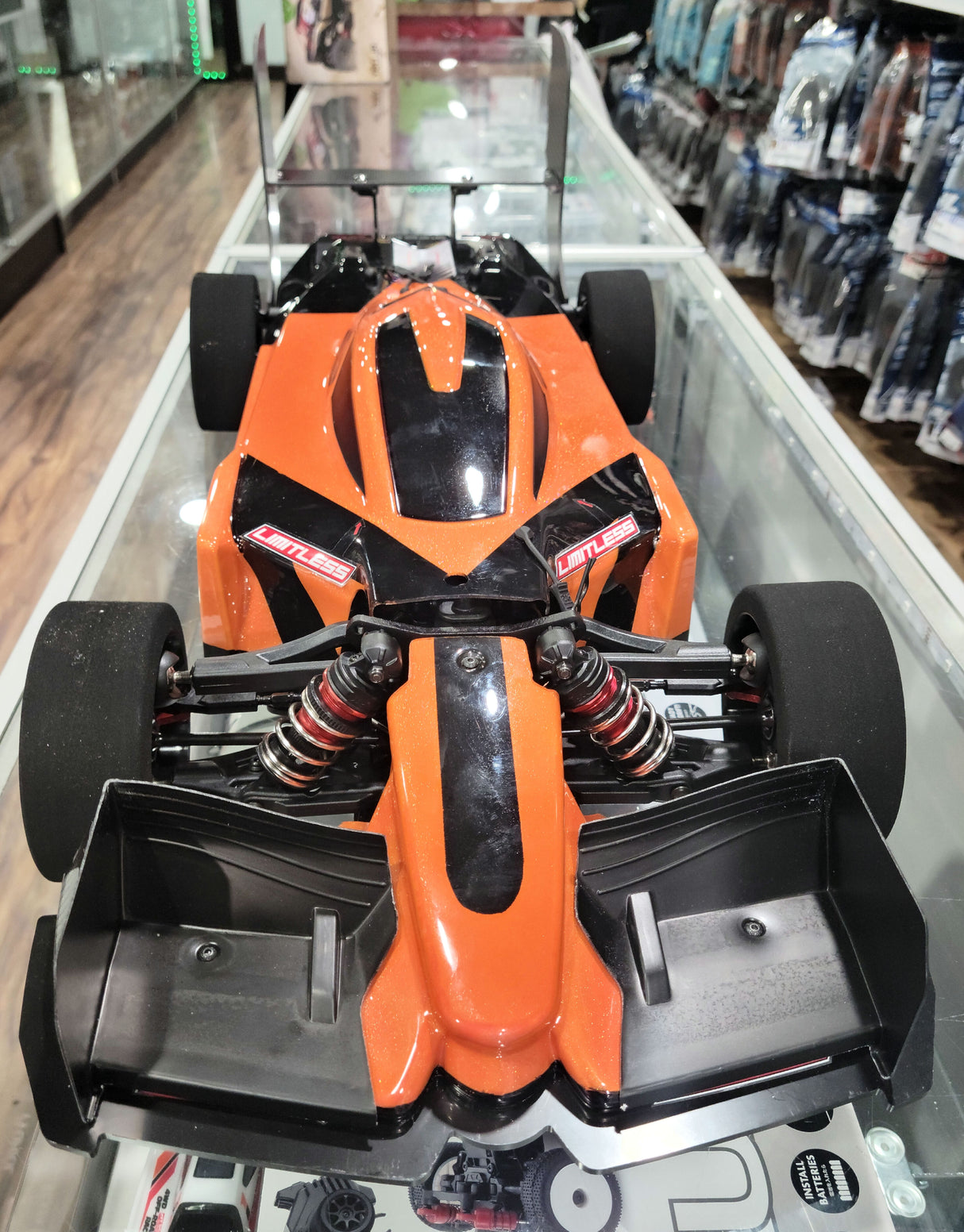 IRonManRc Custom ARRMA LIMITLESS V2 BUILD RTR W CUSTOM PAINTED BODY *CONQUER 8S*