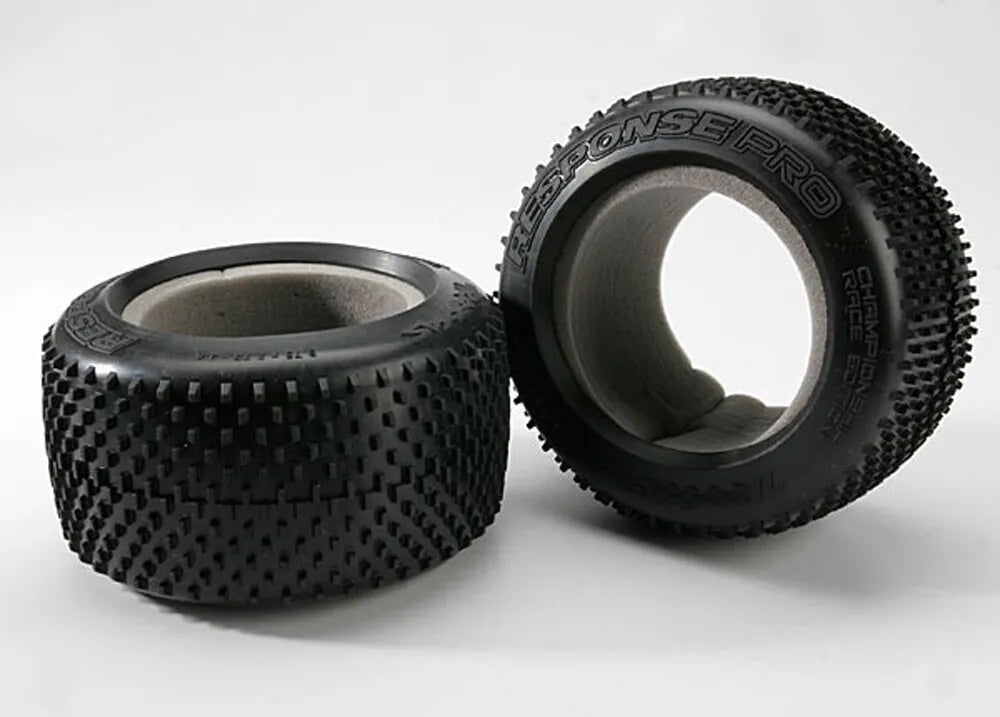 Traxxas TRA5375 Response Pro 3.8" Tires & Foam Inserts Revo / Summi / T-Maxx (2)