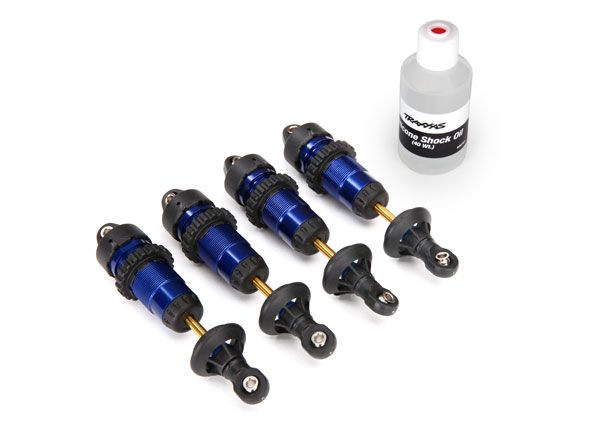 TRAXXAS 5460A SHOCKS GTR TIN SHAFT BLUE BODY
