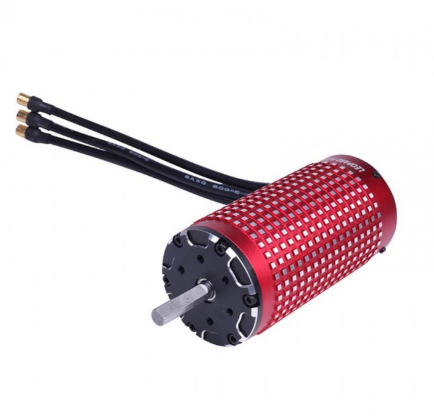 Leopard 58113 V2, moteur sans capteur sans balais à 4 pôles pour échelle 1/5 - 1050KV