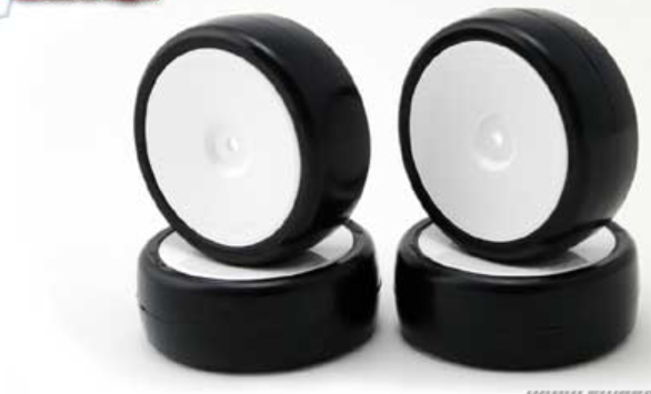 Sweep 2632417P 10e TC R32 jeu de 4 pneus à profil haut pré-collés