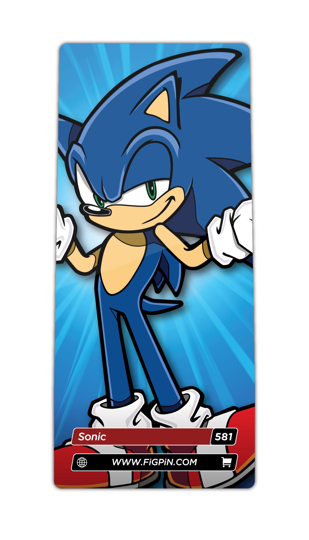 FiGPiN Classic: Sonic The Hedgehog - Sonic (581)