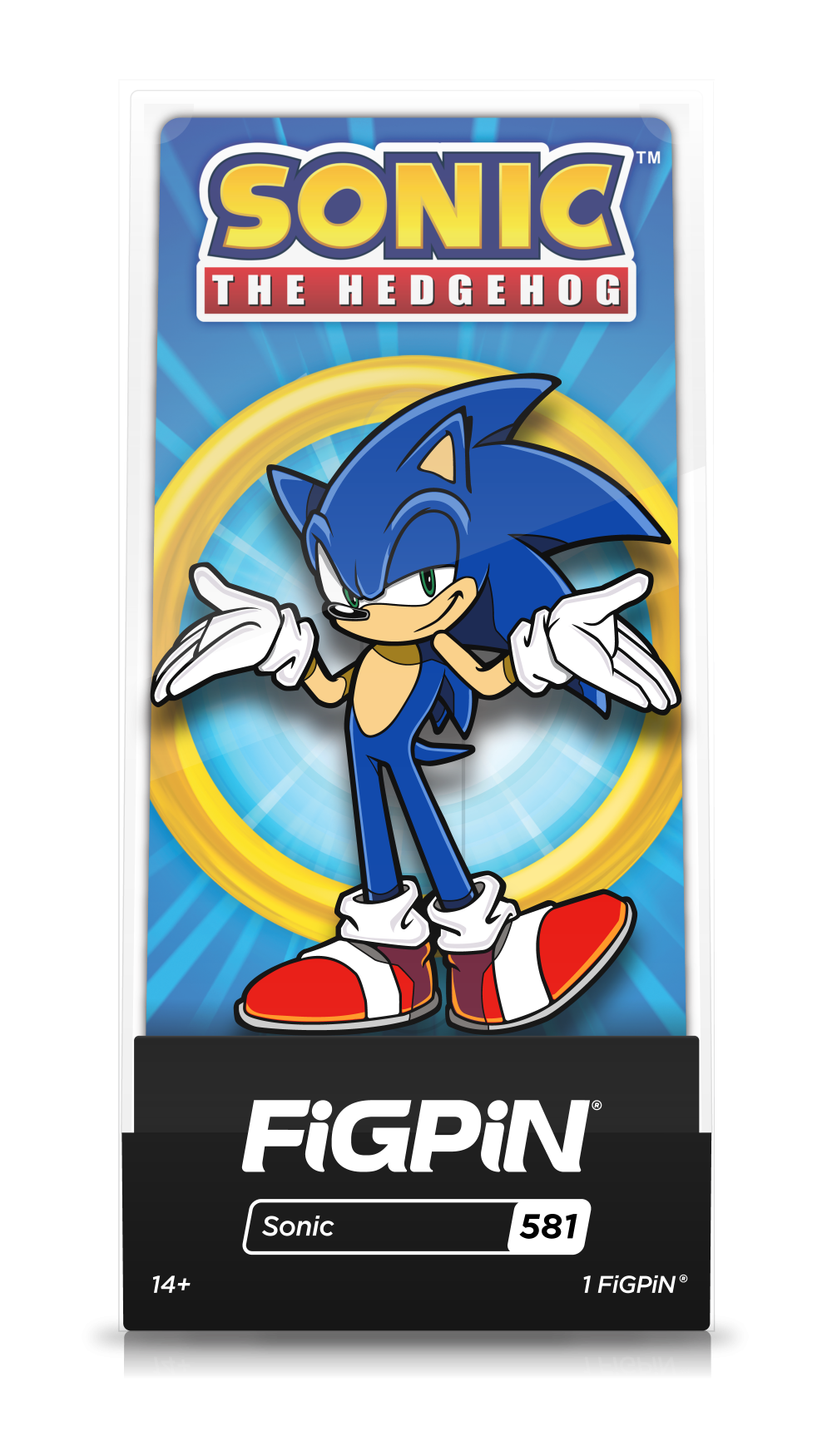 FiGPiN Classic: Sonic The Hedgehog - Sonic (581)