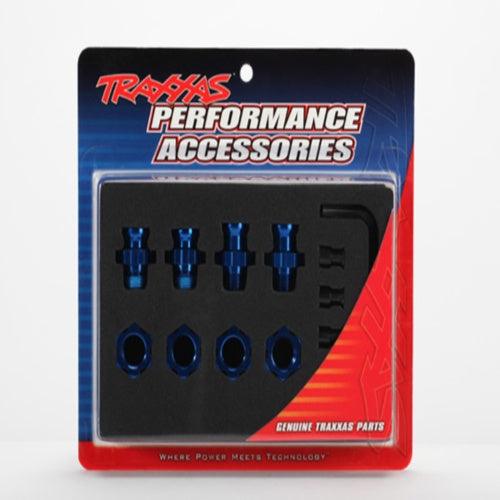 Traxxas 5853X Aluminum 17mm Wheel Adapter Set Stampede Slash Rustler