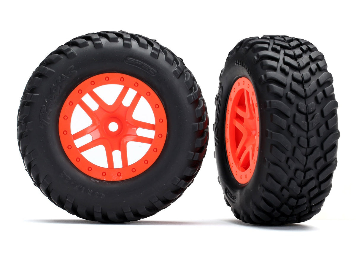 Traxxas 5892 Split-Spoke Tires Wheels Assembled